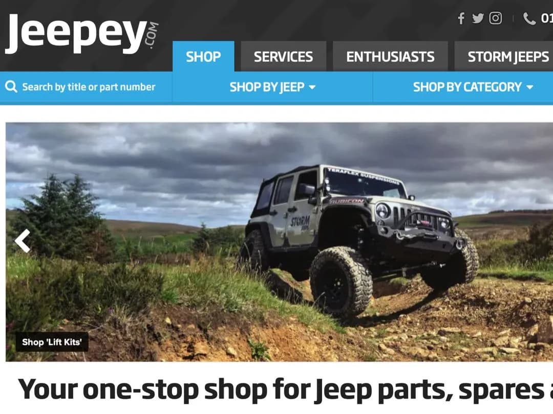 Jeepey - Jeep parts, spares and accessories