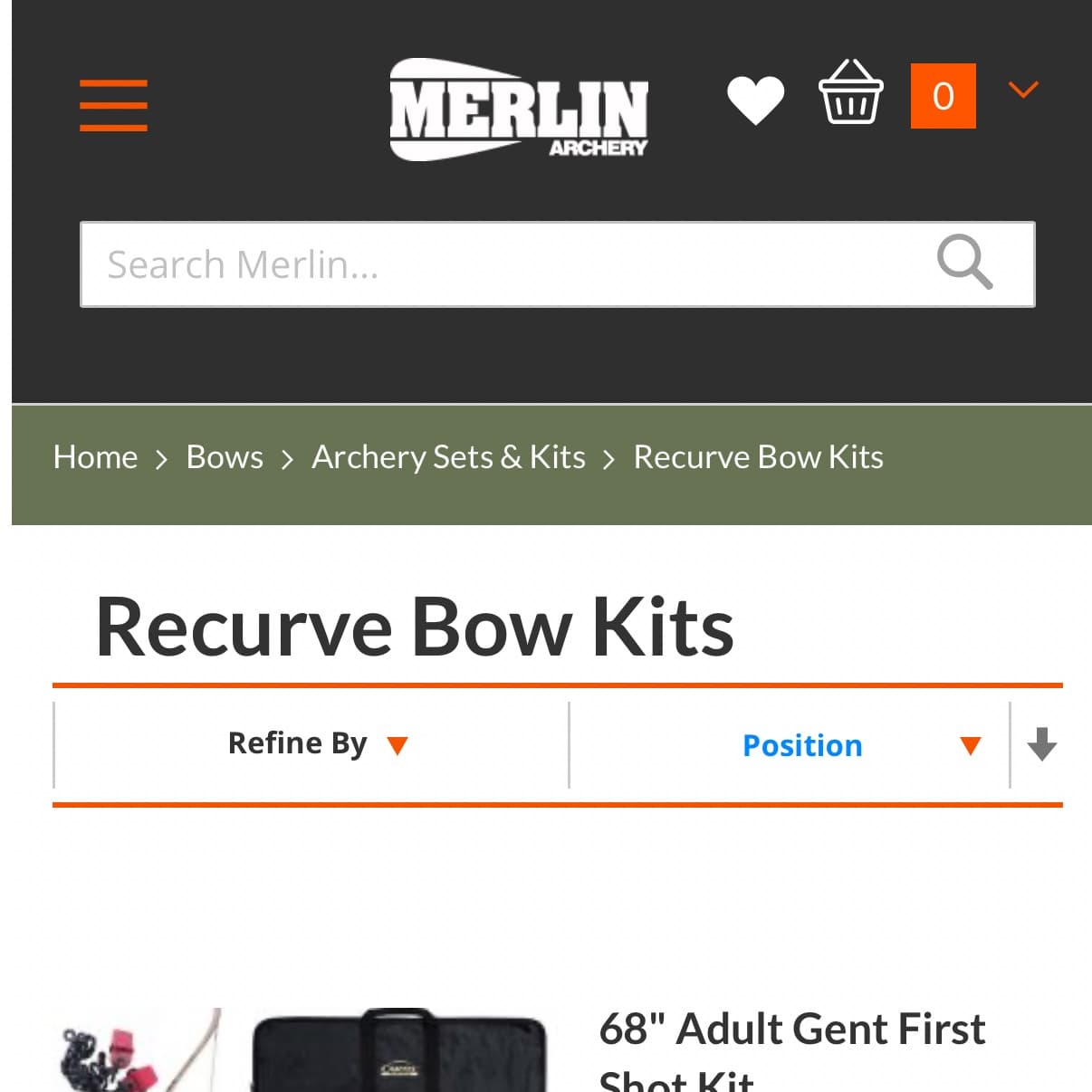 Archery Equipment | Merlin Archery